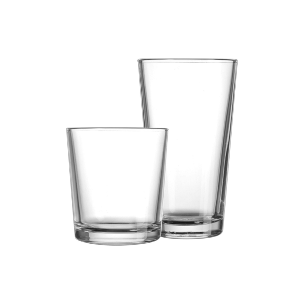 HE Classic Drinking Glasses Set, 12 - Image 2