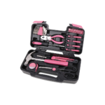 Apollo Tools Original 39 Piece General Household Tool Set in Toolbox Storage