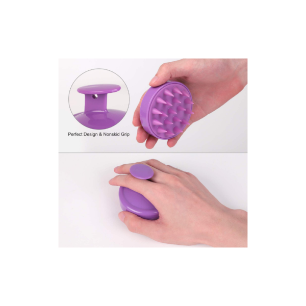 Hair Shampoo Brush, HEETA Scalp Care Hair Brush with Soft - Image 2